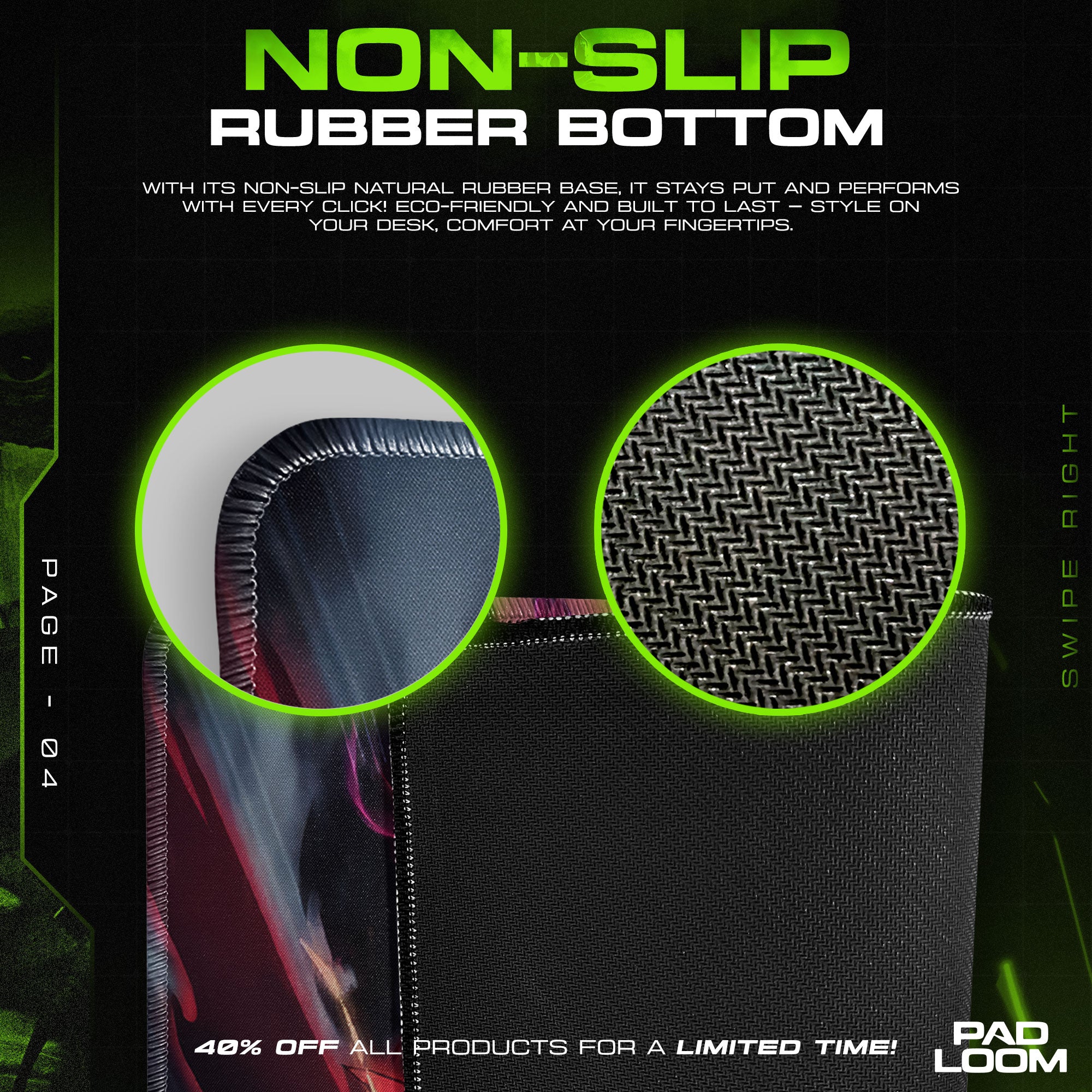 Solo Leveling Jin-Woo vs Dragon Monarch Mouse Pad