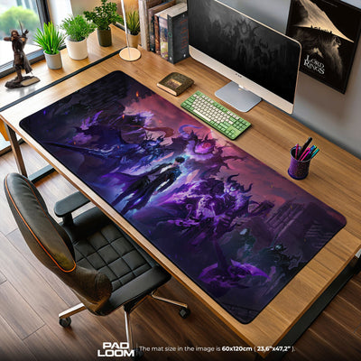Solo Leveling Shadow Monarch Mouse Pad – Anime Gaming Desk Mat