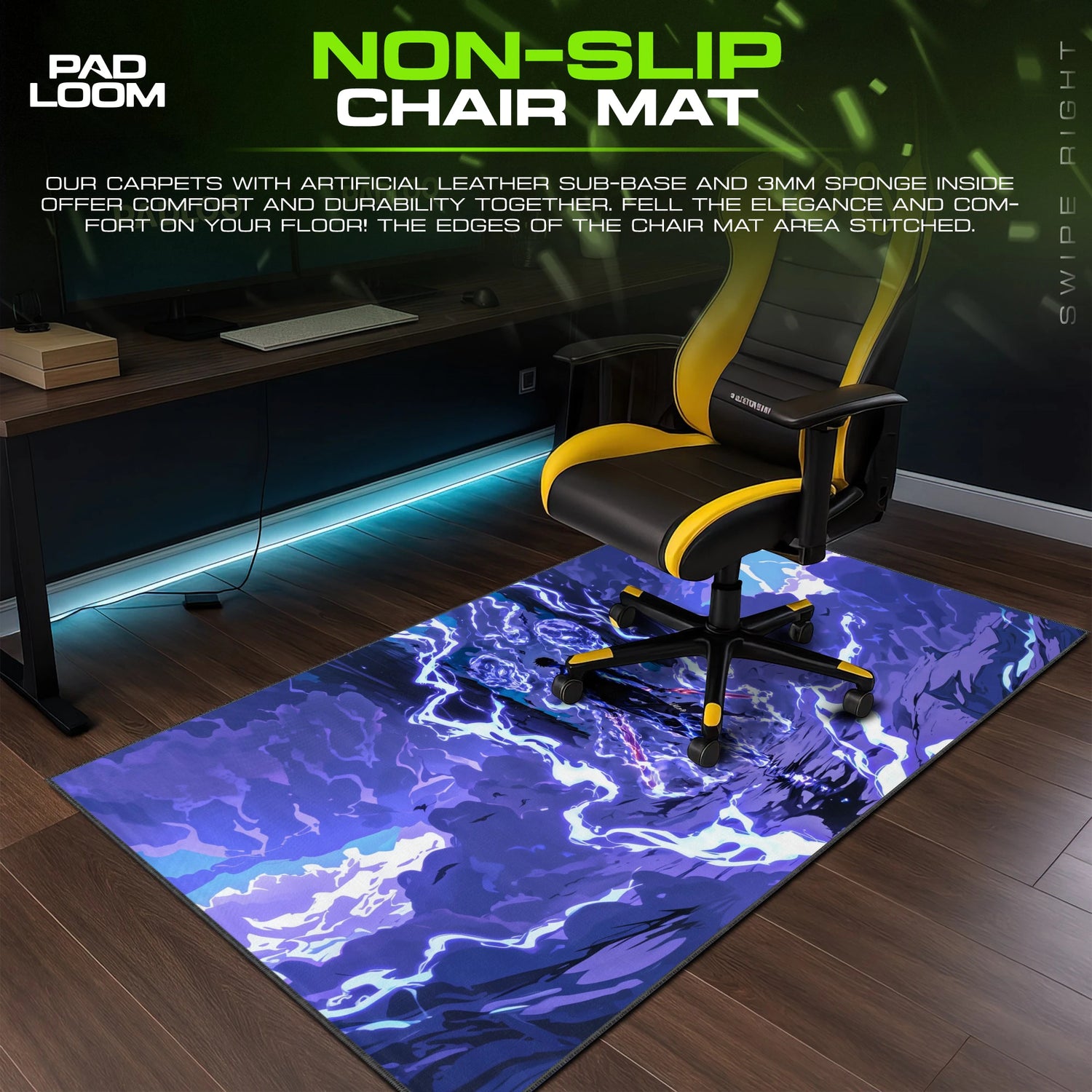 Solo Leveling Shadow Rise Mouse Pad - Anime Desk Mat