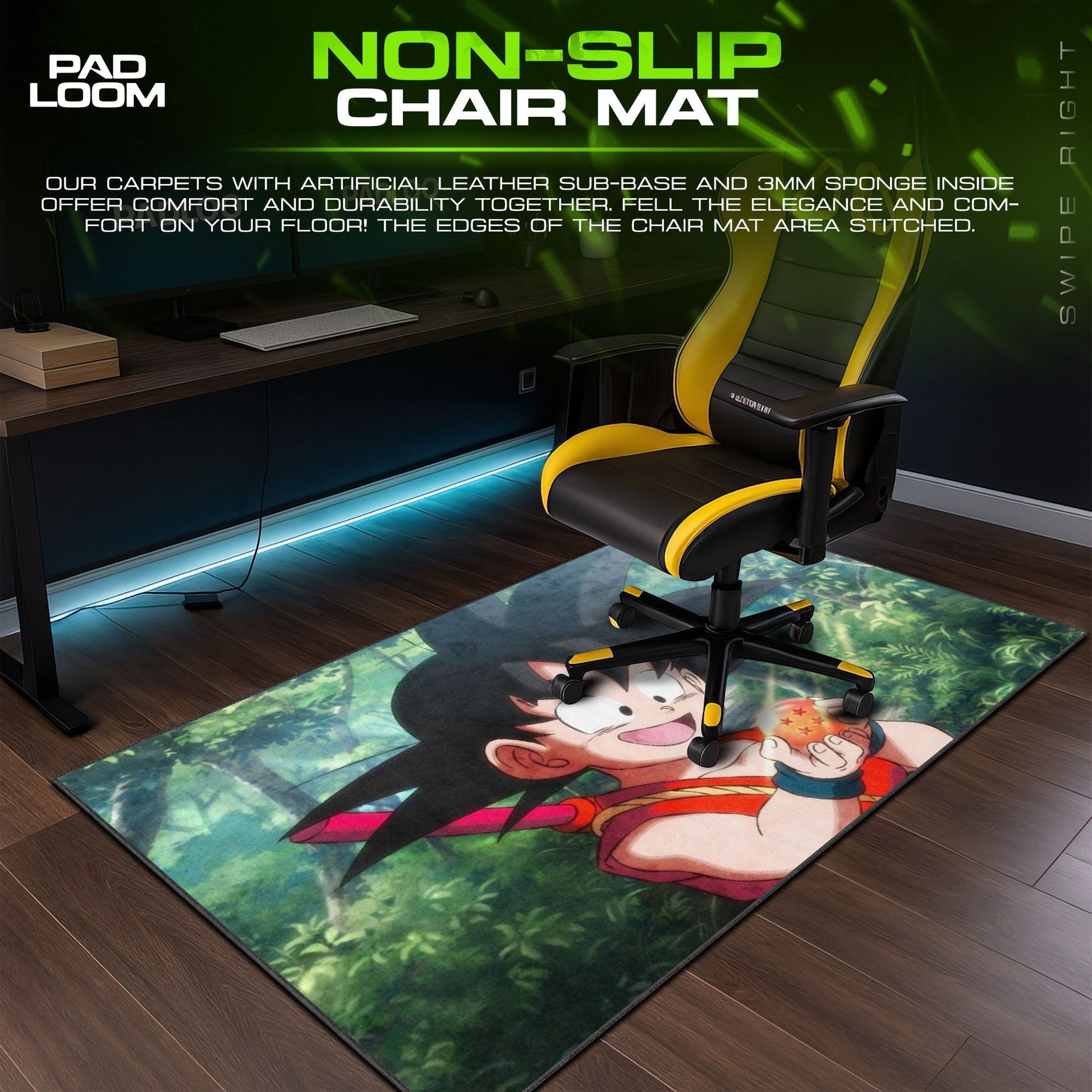 Son Goku Mouse Pad - Final Clash Anime Desk Mat Padloom