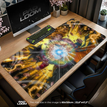 Son Goku Mouse Pad - Shadow Instinct Anime Desk Mat Padloom
