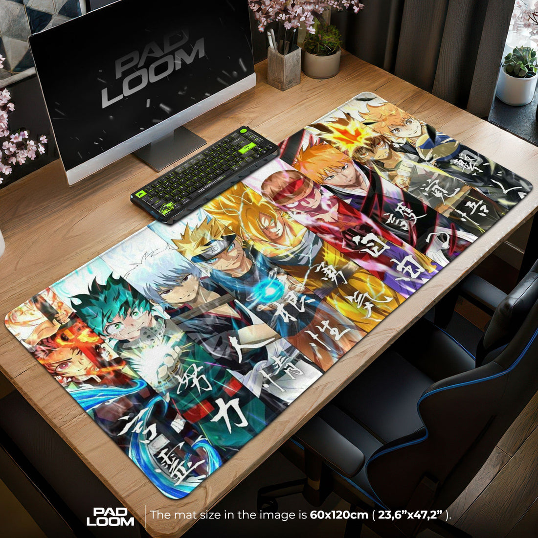 Son Goku Mouse Pad - Childhood Quest Anime Desk Mat Padloom