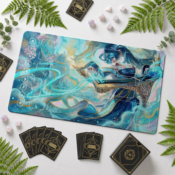 Sona Spirit Blossom Playmat - LoL Riftbound TCG Mat