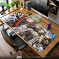 Soul Eater Main Cast Mouse Pad, Anime Gaming Desk Mat Padloom