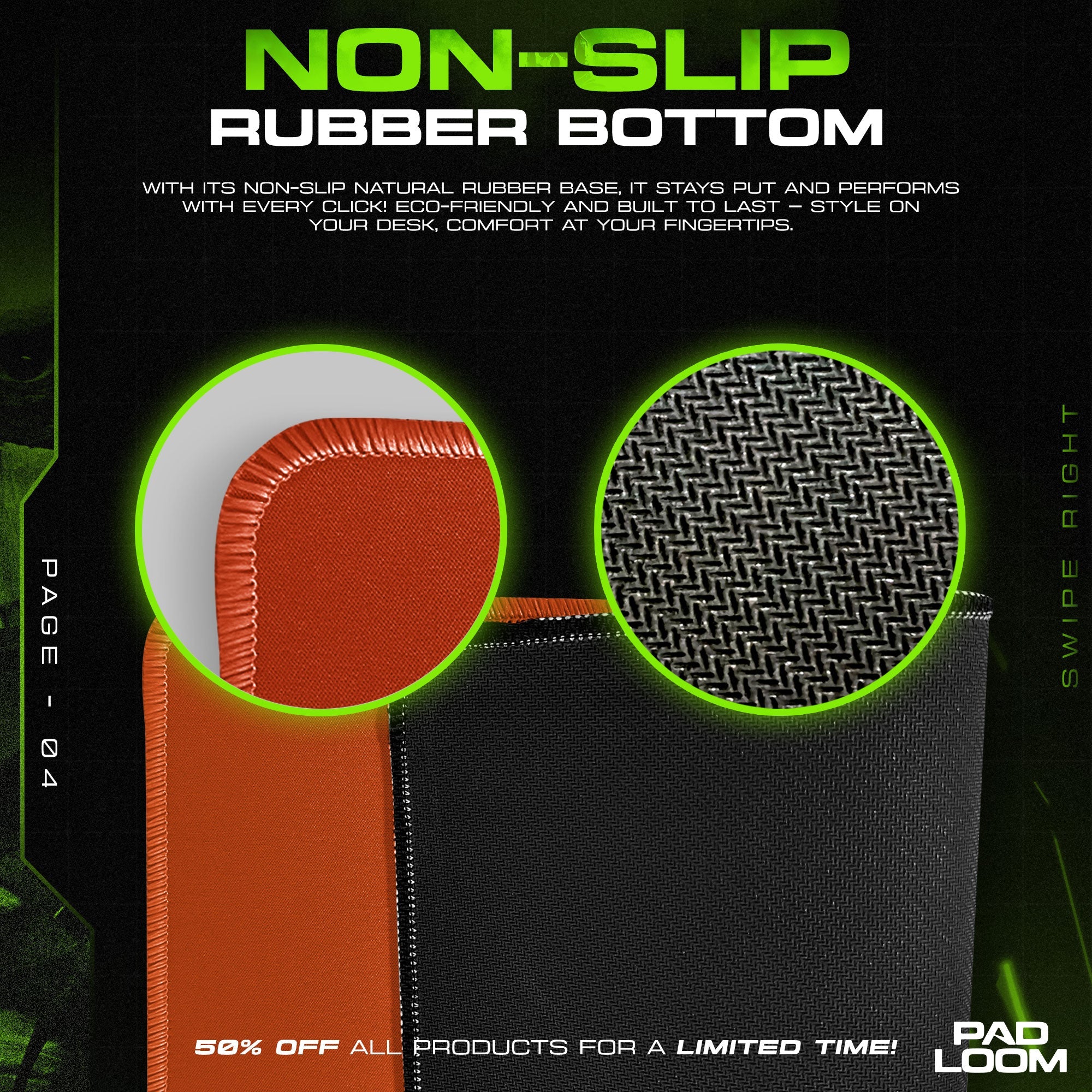 South Park Kenny Mouse Pad - Minimalist Chaos Gaming Desk Mat Padloom