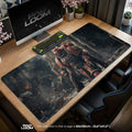 Space Marine Crimson Watch Mouse Pad – gaming desk mat by Padloom