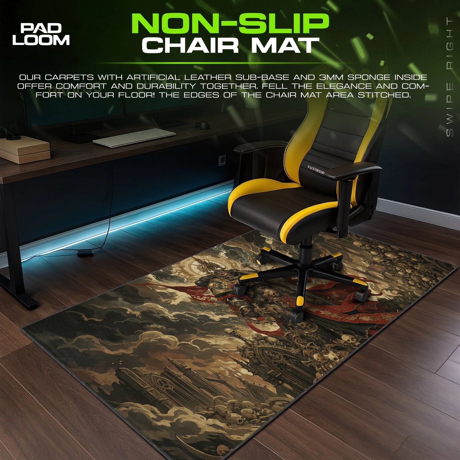 Space Marine Gilded Reliquary Mouse Pad - Warhammer