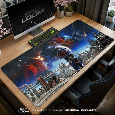 Space Marine Nebula Watch Mouse Pad - Warhammer Mat