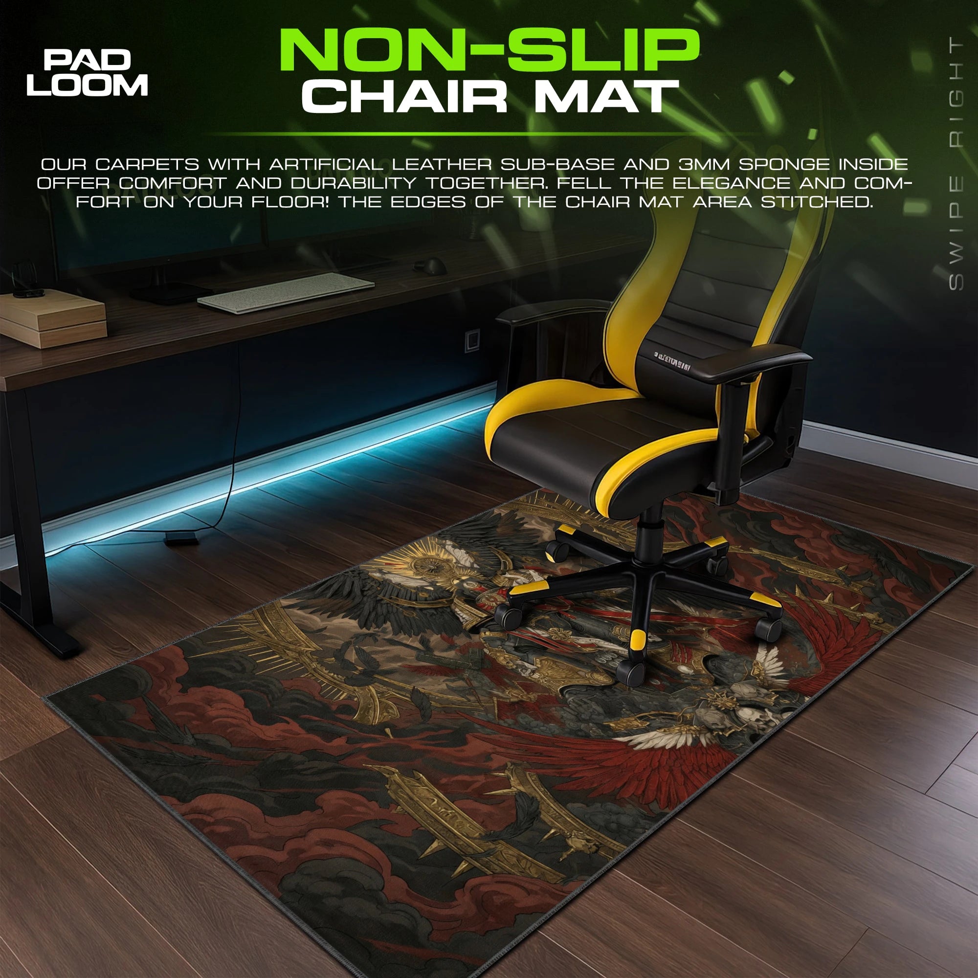 Space Marine Sanguine Halo Mouse Pad - Warhammer Mat