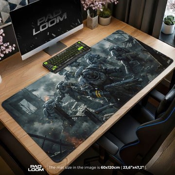 Space Marine Squad Advance Mouse Pad - Warhammer Mat
