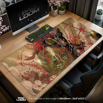 Spartan Bloodstorm Mouse Pad - 300 Desk Mat