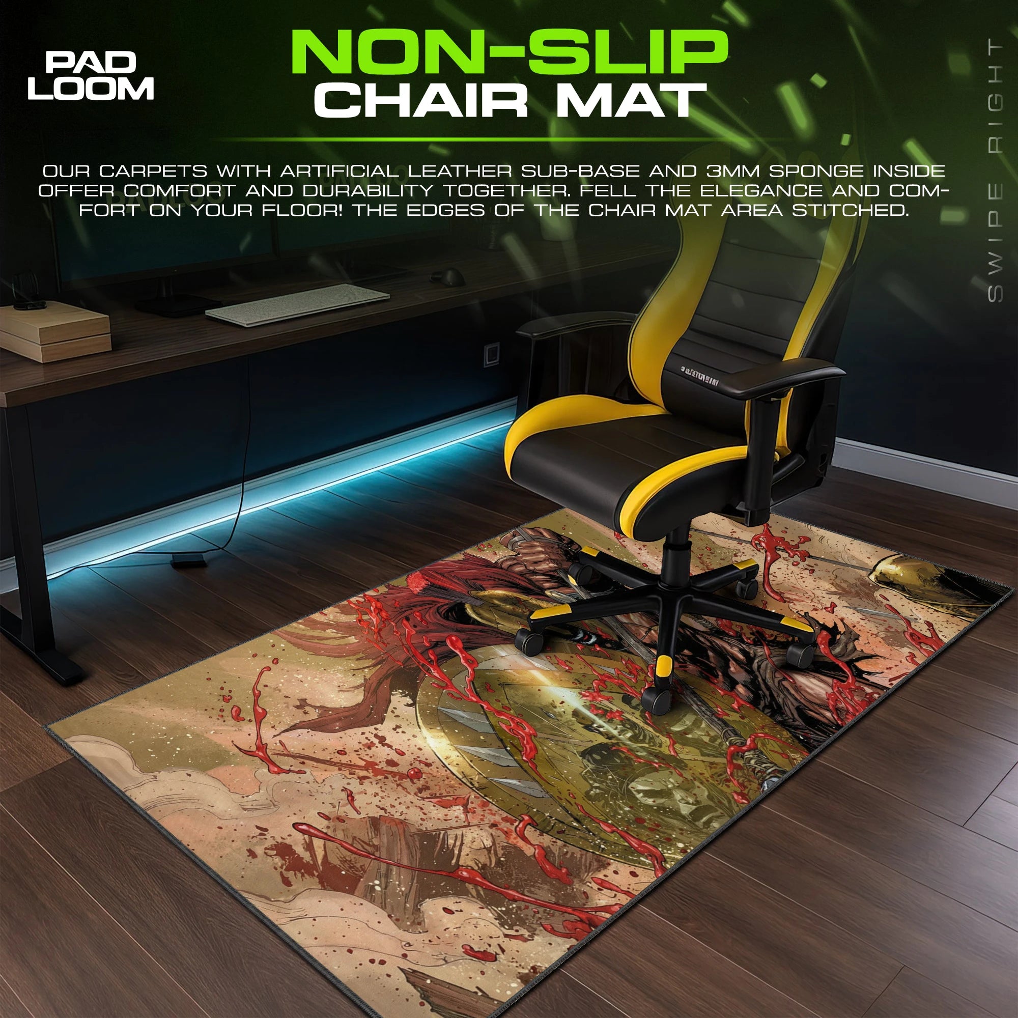 Spartan Bloodstorm Mouse Pad - 300 Desk Mat