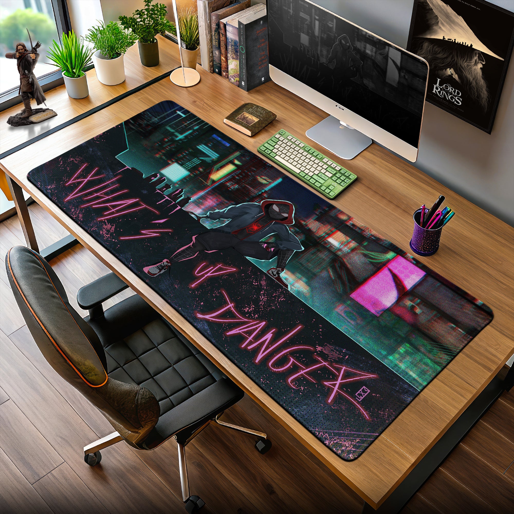 Spider-Man Miles Morales Mouse Pad – Anime Desk Mat