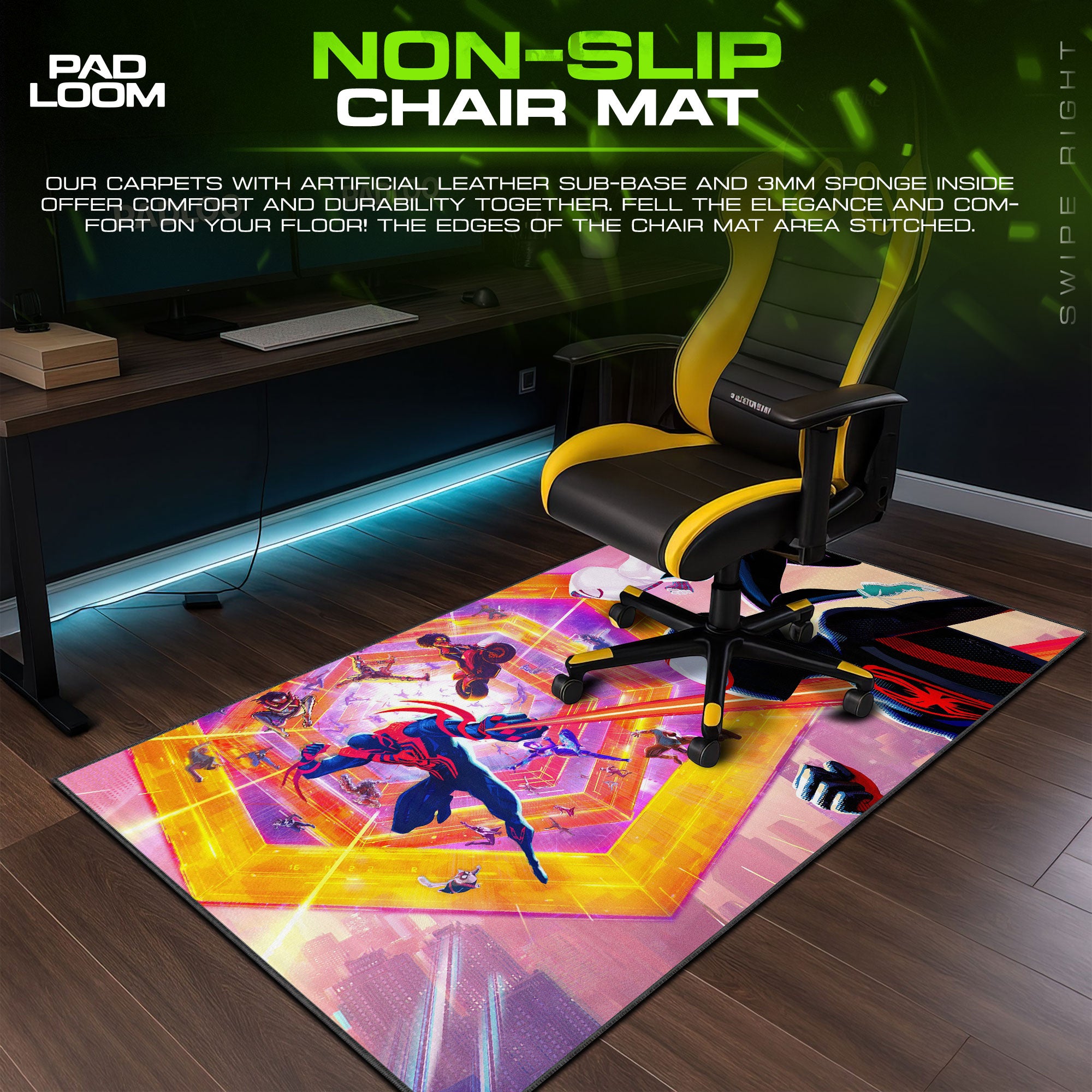 Spider-Man Mouse Pad, Across the Spider-Verse Desk Mat