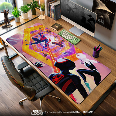Spider-Man Mouse Pad, Across the Spider-Verse Desk Mat
