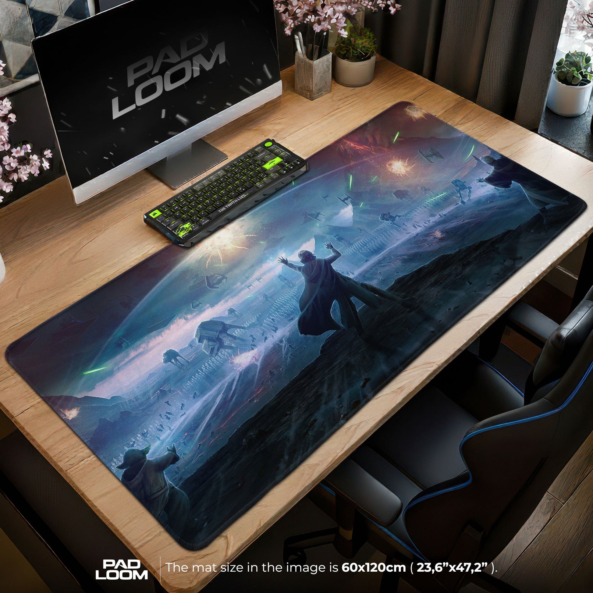 Star Wars Mouse Pad - Empire Fleet Gaming Desk Mat Padloom