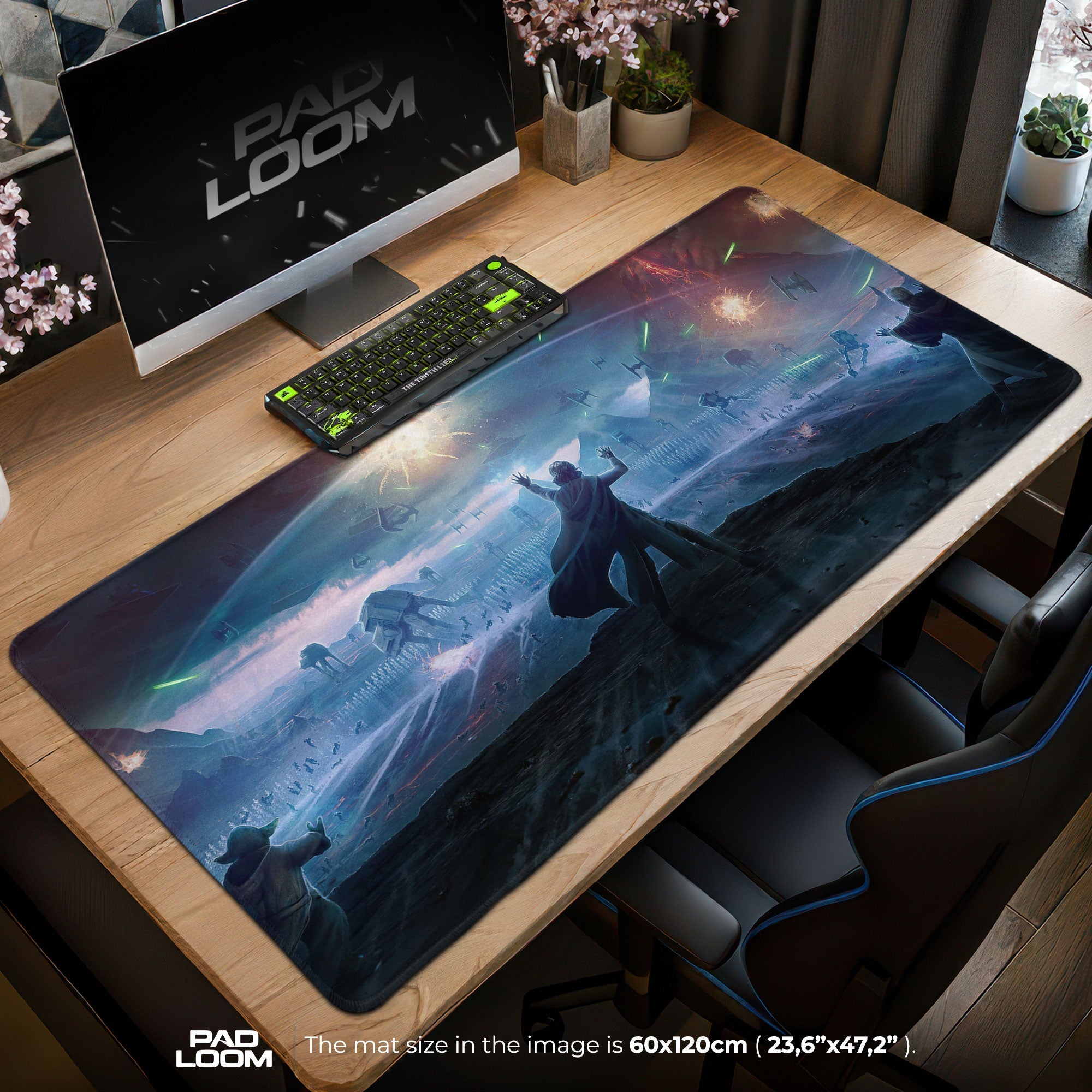 Star Wars Mouse Pad - Empire Fleet Gaming Desk Mat Padloom