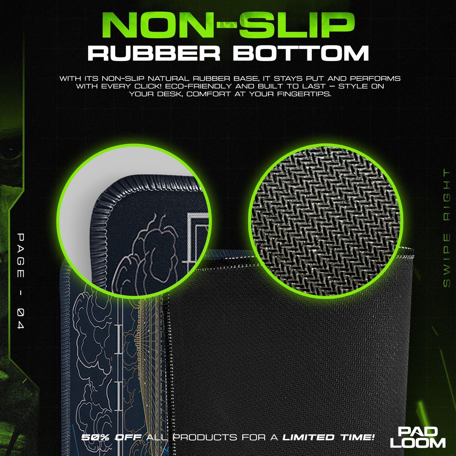 Star Wars Constellations Mouse Pad, Gamer Desk Mat Padloom