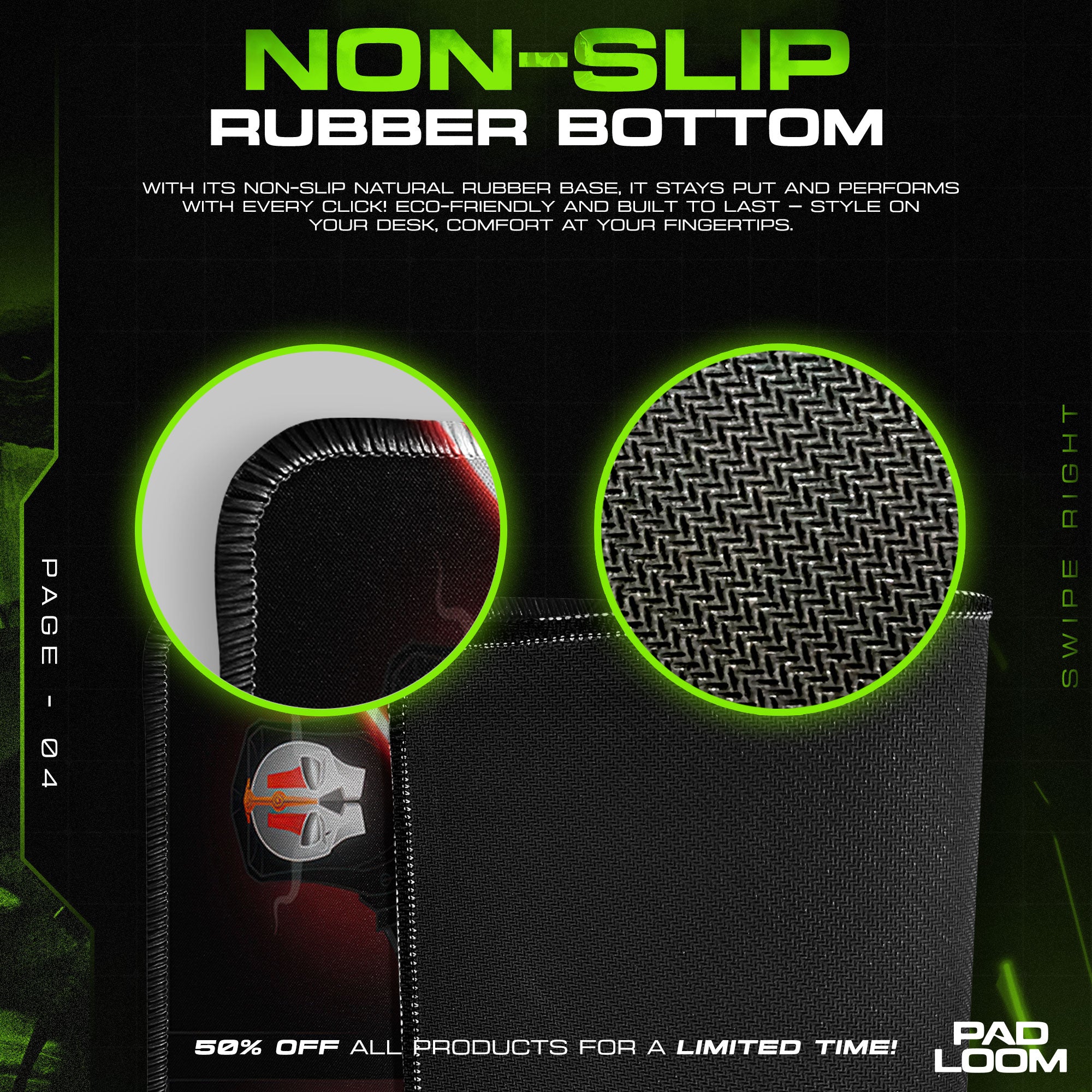 Star Wars Dark Side Masters Mauspad, Sci-Fi Gamer Schreibtischmatte