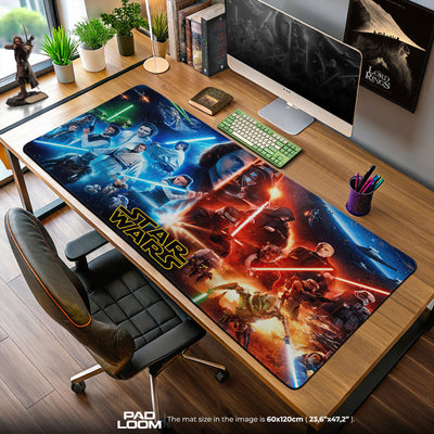 Star Wars Galactic Saga Mouse Pad, Gamer Desk Mat