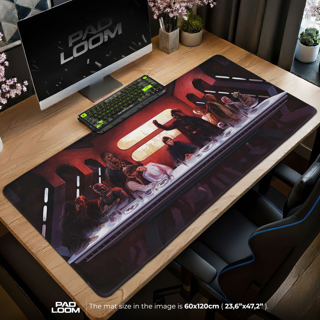 Star Wars Last Supper Gaming Mouse Pad Padloom