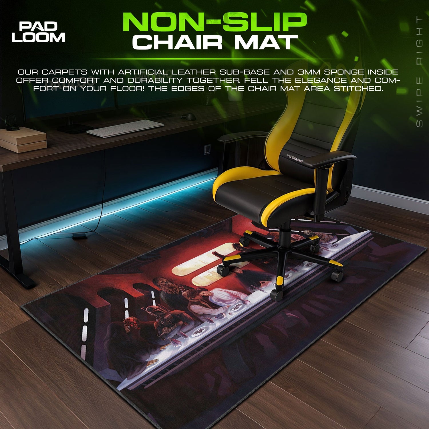 Star Wars Last Supper Gaming Mouse Pad Padloom