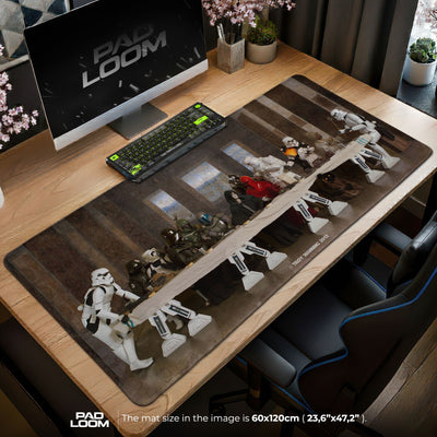 Star Wars Last Supper - Galactic Saga Gaming Mouse Pad