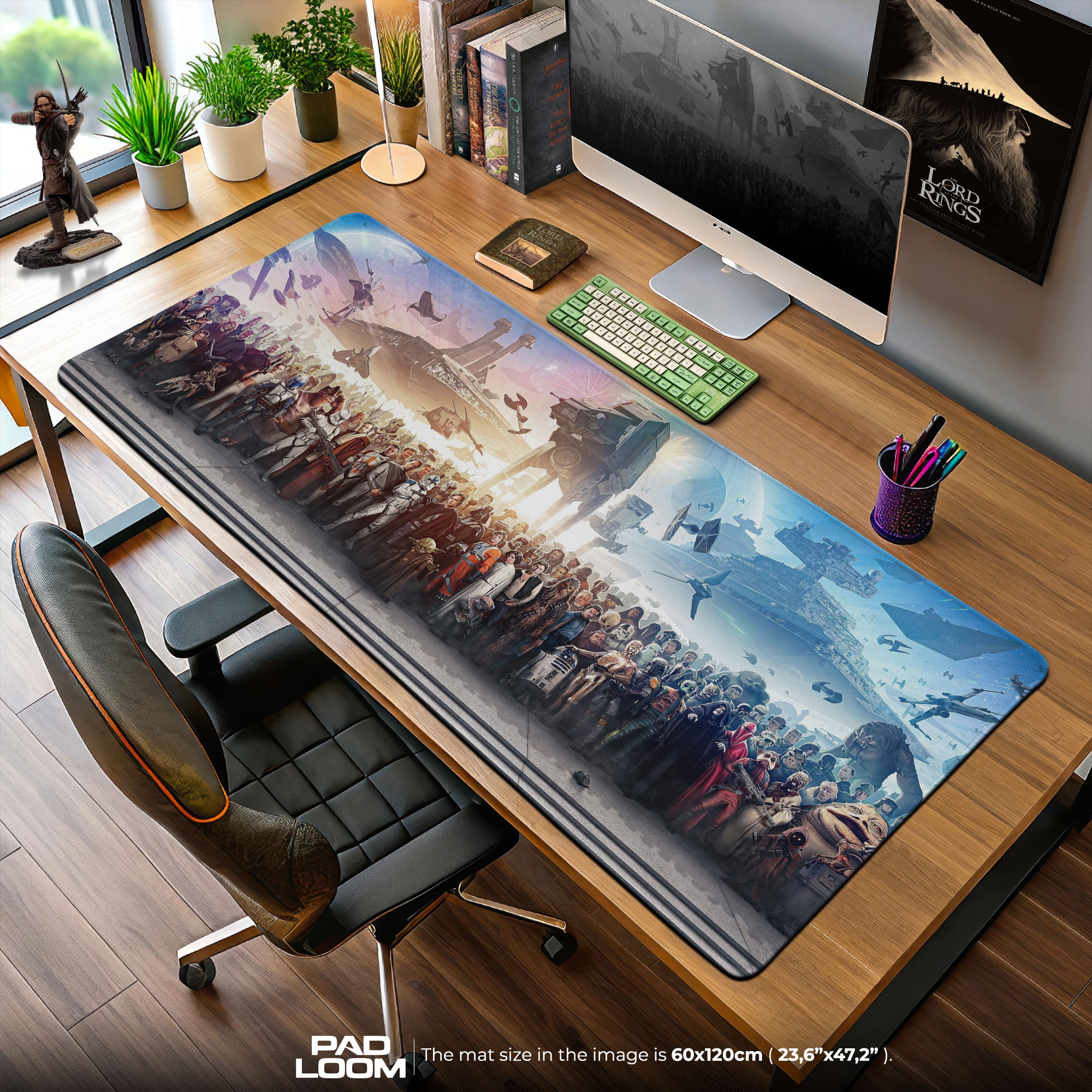 Star Wars Legacy Army Mouse Pad, Gamer Desk Mat