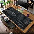 Star Wars Millennium Falcon Mouse Pad, Gamer Desk Mat Padloom
