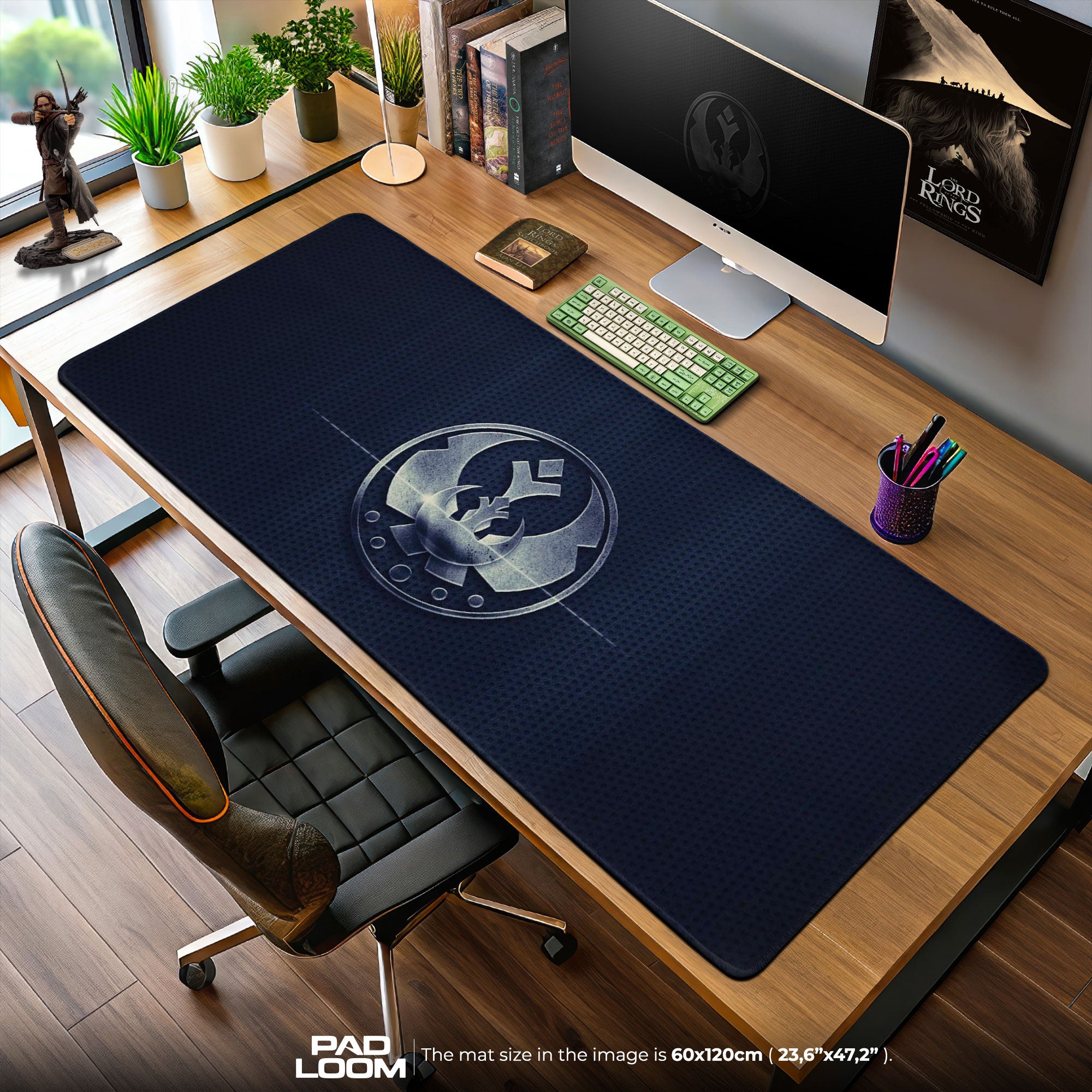 Star Wars Rebel Emblem Mouse Pad, Galactic Gamer Desk Mat