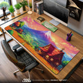 Stardew Valley Farmhouse Mouse Pad, Game Art Gaming Desk Mat Padloom