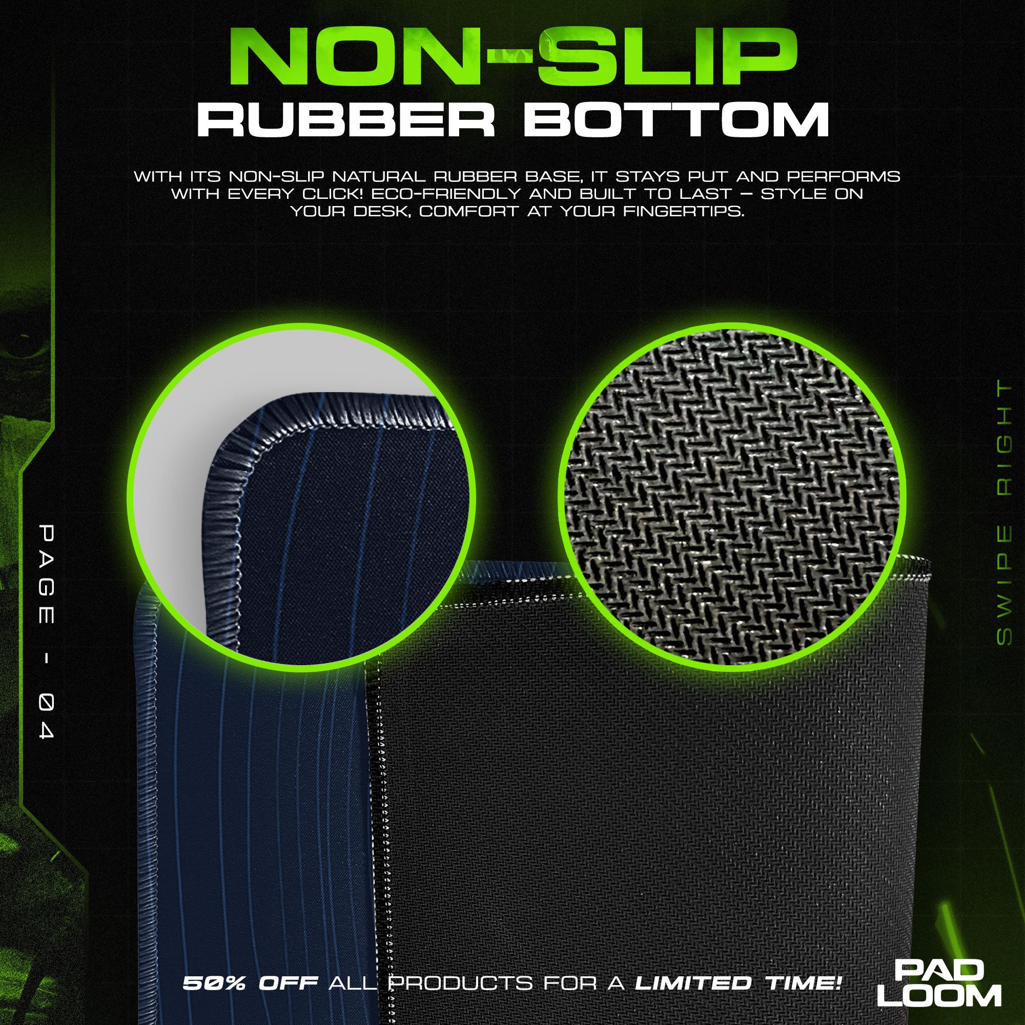 Starfield Constellation Mouse Pad, Sci-Fi Gaming Desk Mat