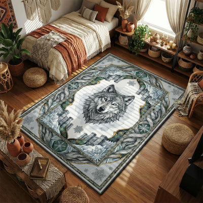Stark Direwolf Winterfell Rug - Game of Thrones Room Mat