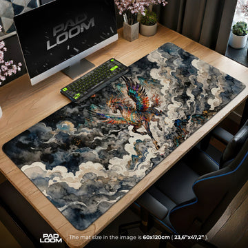 Starlit Pegasus Mouse Pad - Fantasy Art Desk Mat