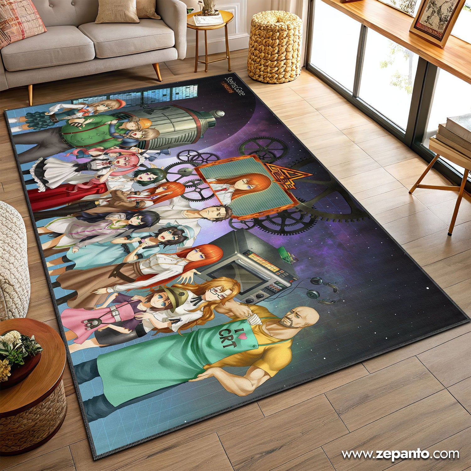 Steins Gate Mouse Pad, Future Gadget Lab Gaming Desk Mat Padloom