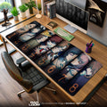 Steins;Gate Lab Members Mouse Pad, Anime Gaming Desk Mat Padloom