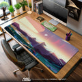 Steven Universe Scenic Mountain Sunset Cartoon mouse pad — main product view