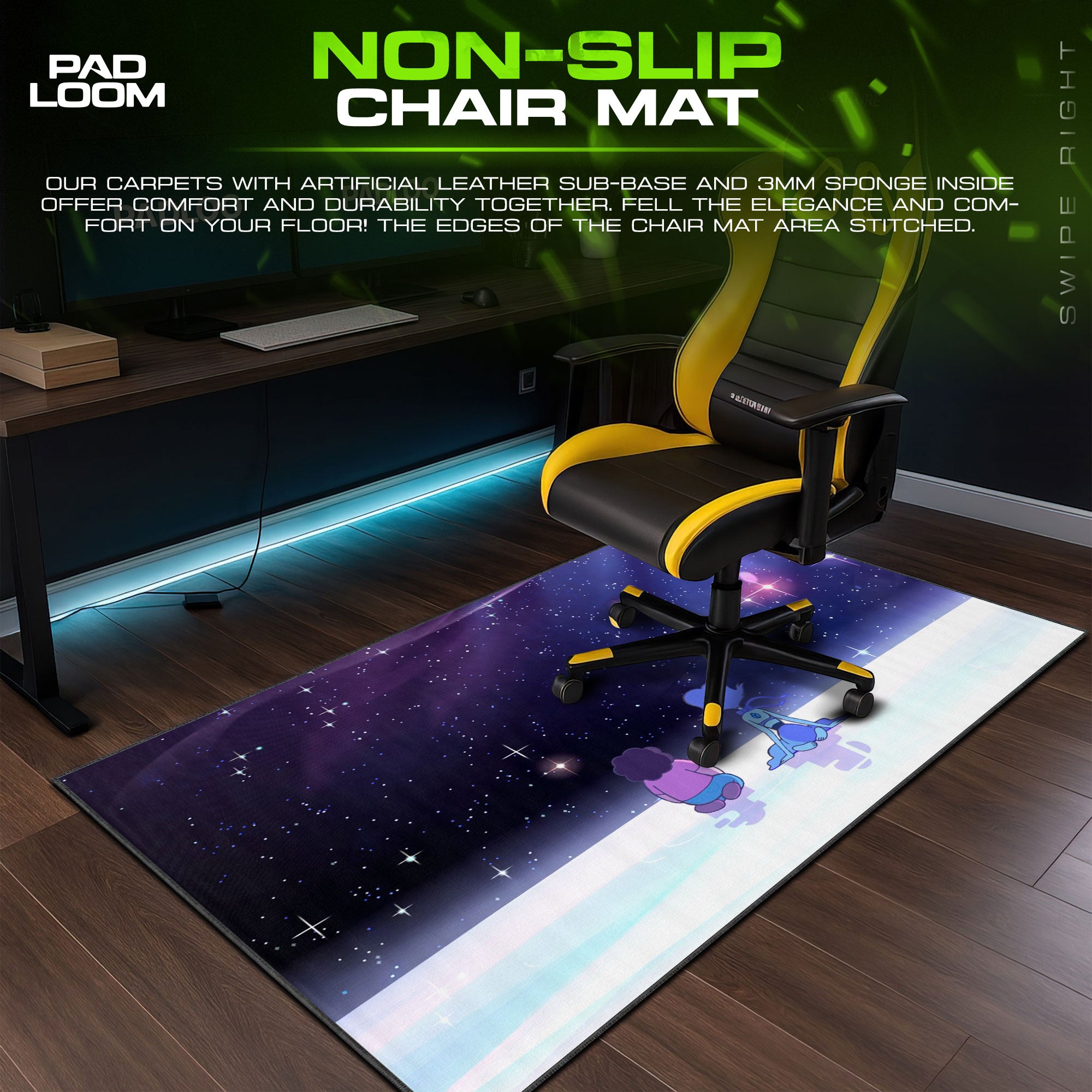 Steven Universe Mouse Pad, Stargazing with Lapis Cartoon Desk Mat