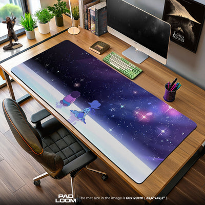 Steven Universe Mouse Pad, Stargazing with Lapis Cartoon Desk Mat