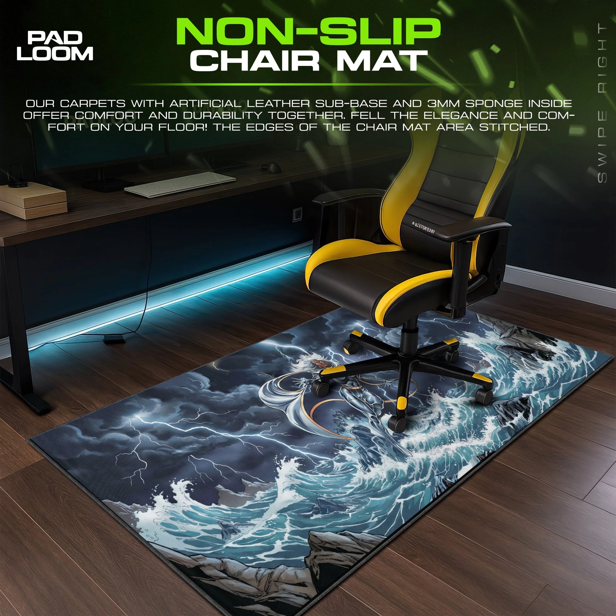 Storm Tempest Rise Mouse Pad - X-Men Desk Mat