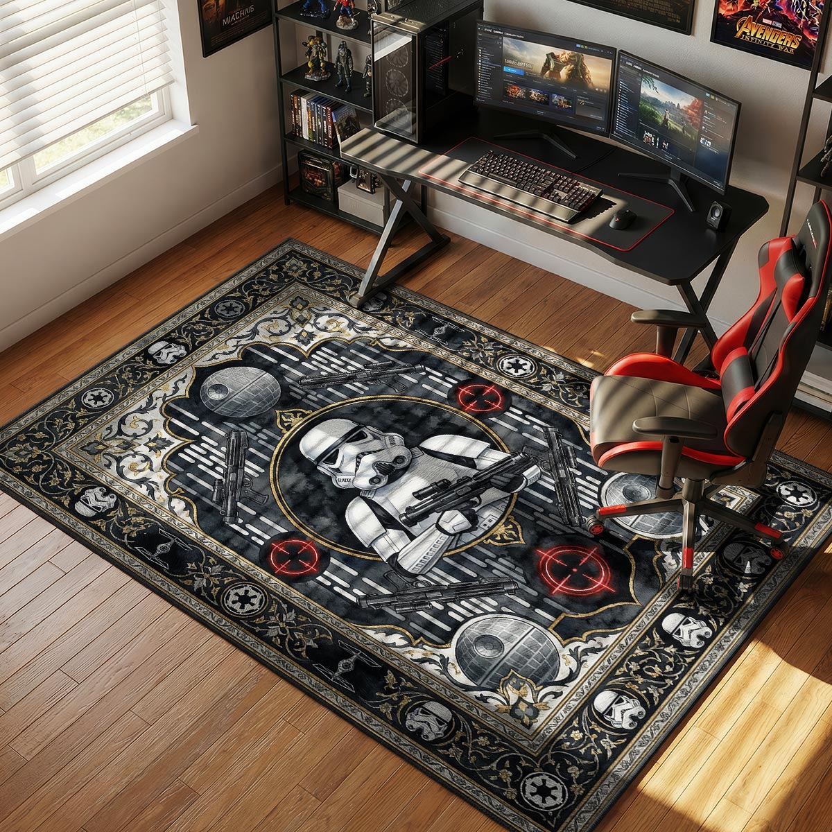 Stormtrooper Imperial Guard Star Wars Room rug — main product view