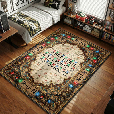 Stranger Things Alphabet Lights Rug – Fan Mat