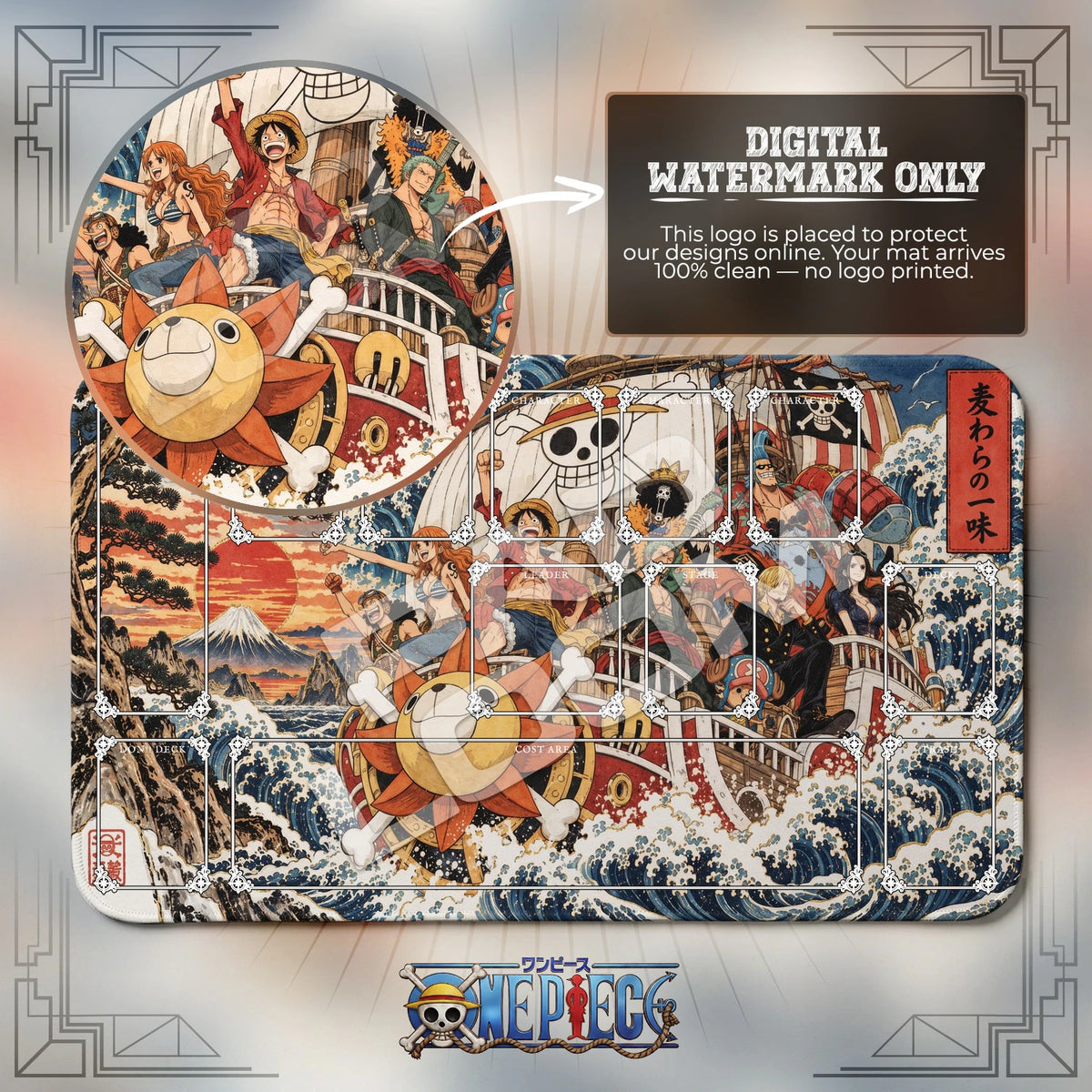 Straw Hat Crew Playmat - One Piece TCG Mat