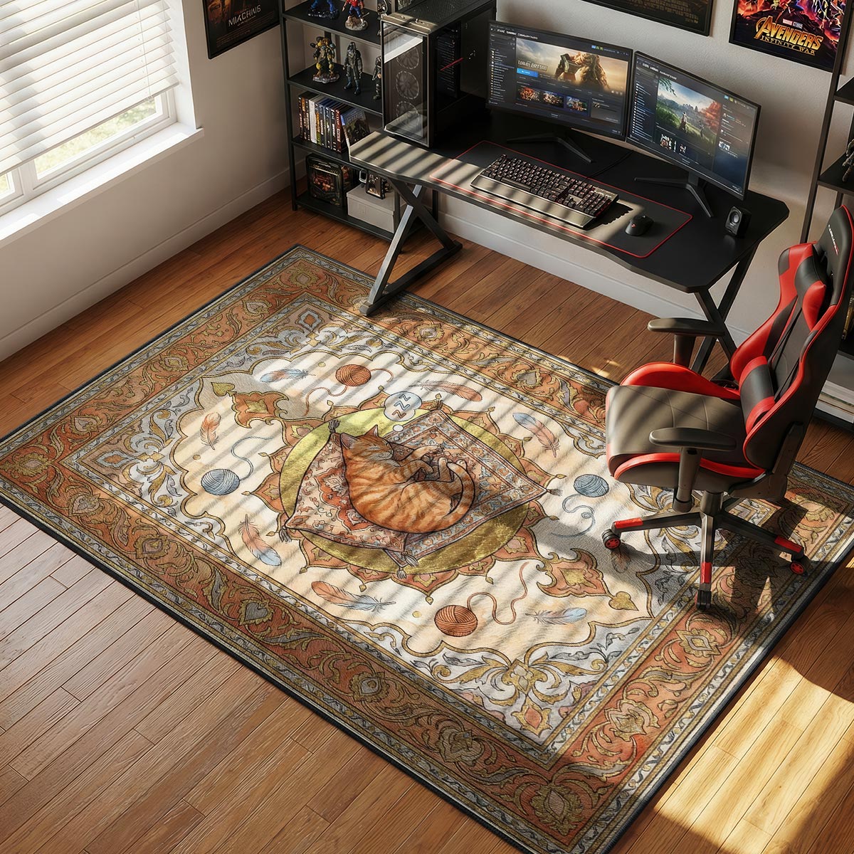 Stray Cat Nap Time Stray Chair rug — main product view