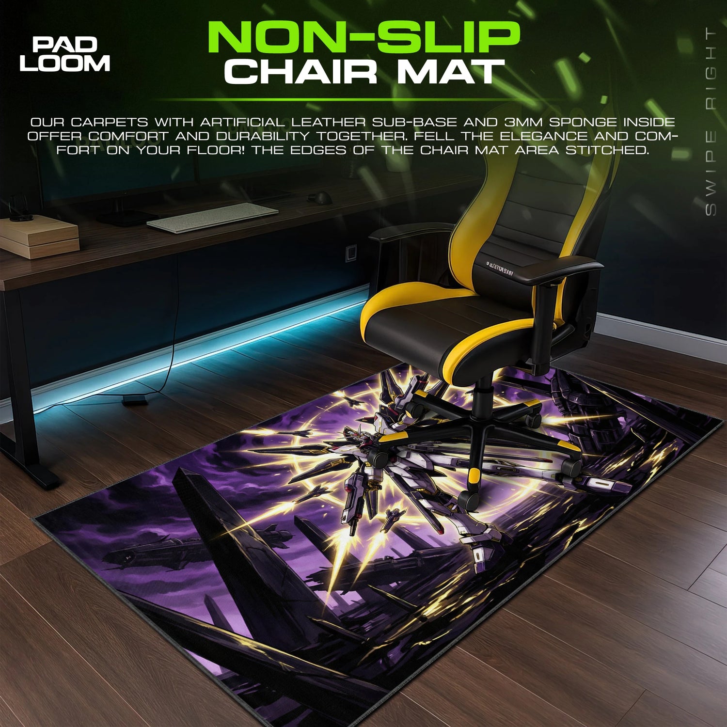 Strike Freedom Golden Halo Mouse Pad - Gundam Mat