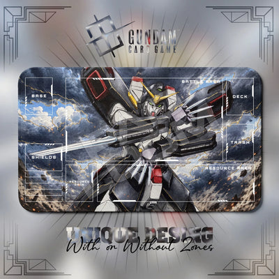Strike Noir Playmat - Gundam TCG Card Game Mat