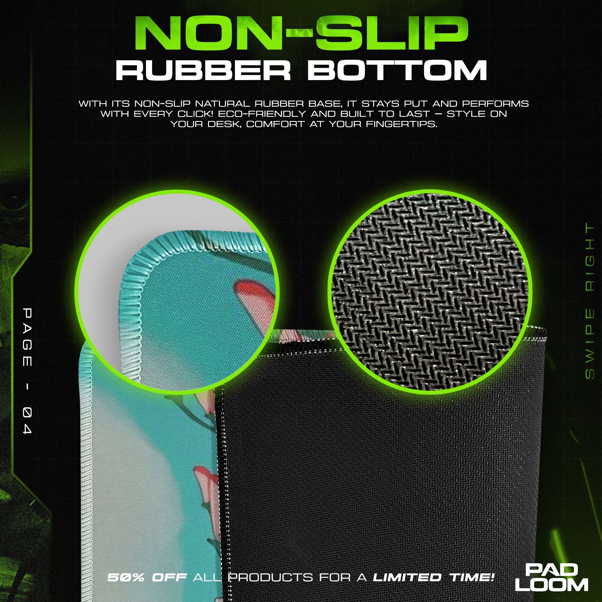 Studio Ghibli Meadow Mouse Pad - Aesthetic Anime Desk Mat Padloom