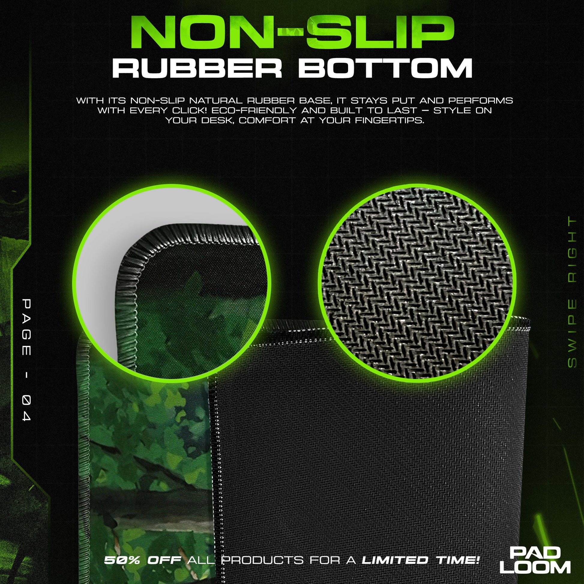 Studio Ghibli Mouse Pad - Forest Haven Anime Desk Mat Padloom