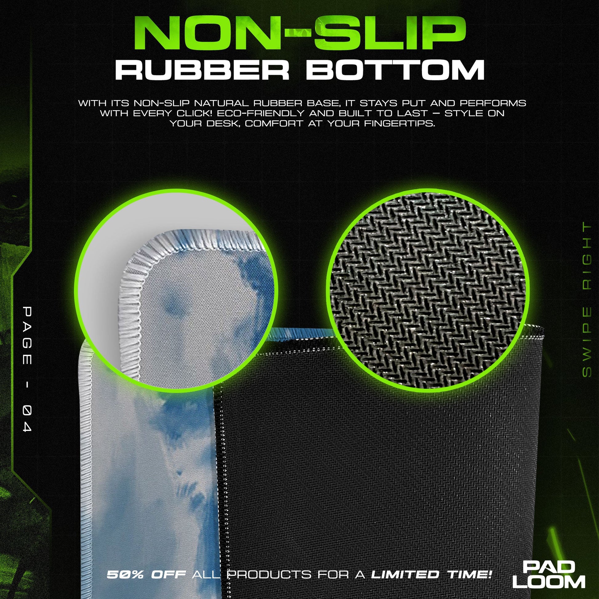 Studio Ghibli Mouse Pad - Sky Pilot Anime Desk Mat Padloom