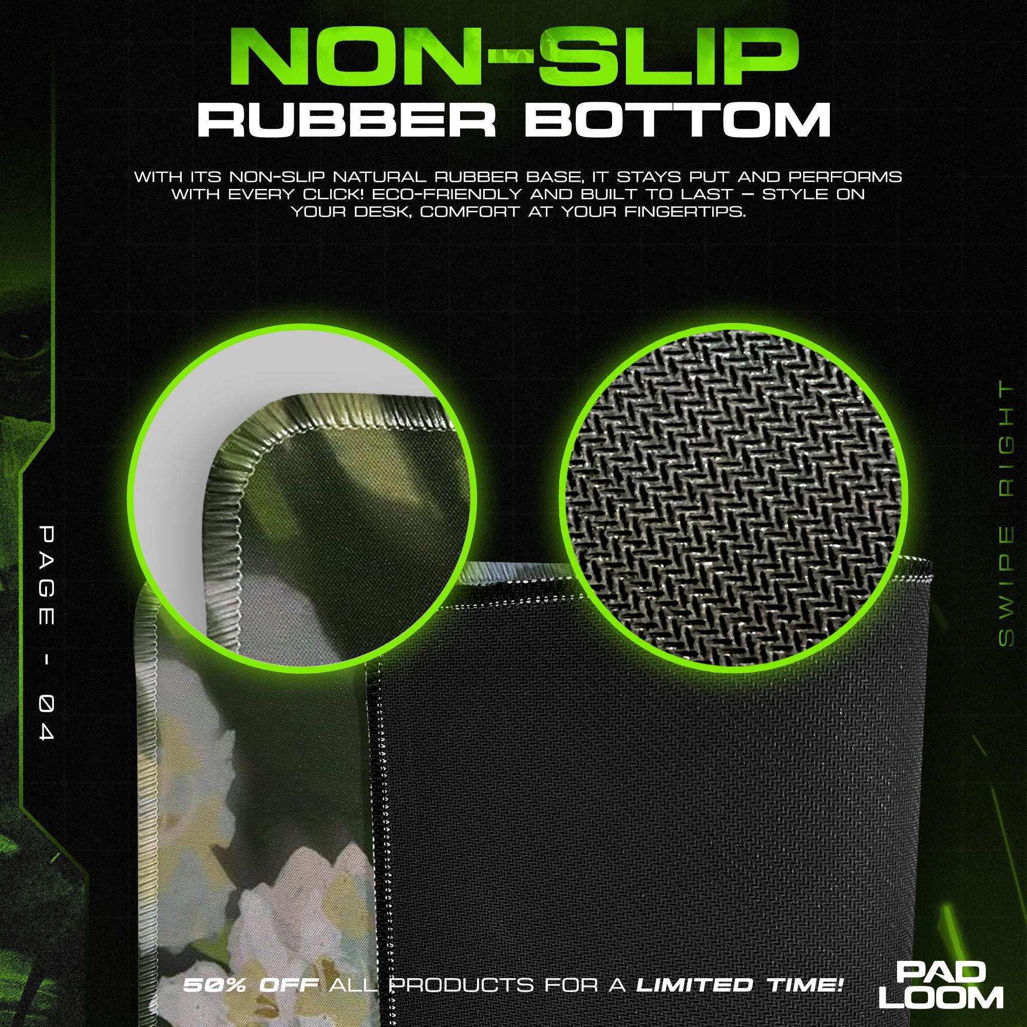 Studio Ghibli Mouse Pad - Spirited Garden Anime Desk Mat Padloom